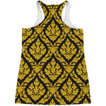 Ethnic Thai Pattern Print Women's Racerback Tank Top