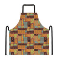 Ethnic Tiki Pattern Print Apron