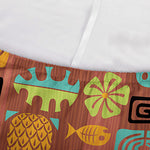 Ethnic Tiki Pattern Print Sofa Cover
