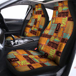 Ethnic Tiki Pattern Print Universal Fit Car Seat Covers