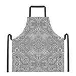 Ethnic Zentangle Pattern Print Apron