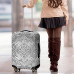 Ethnic Zentangle Pattern Print Luggage Cover