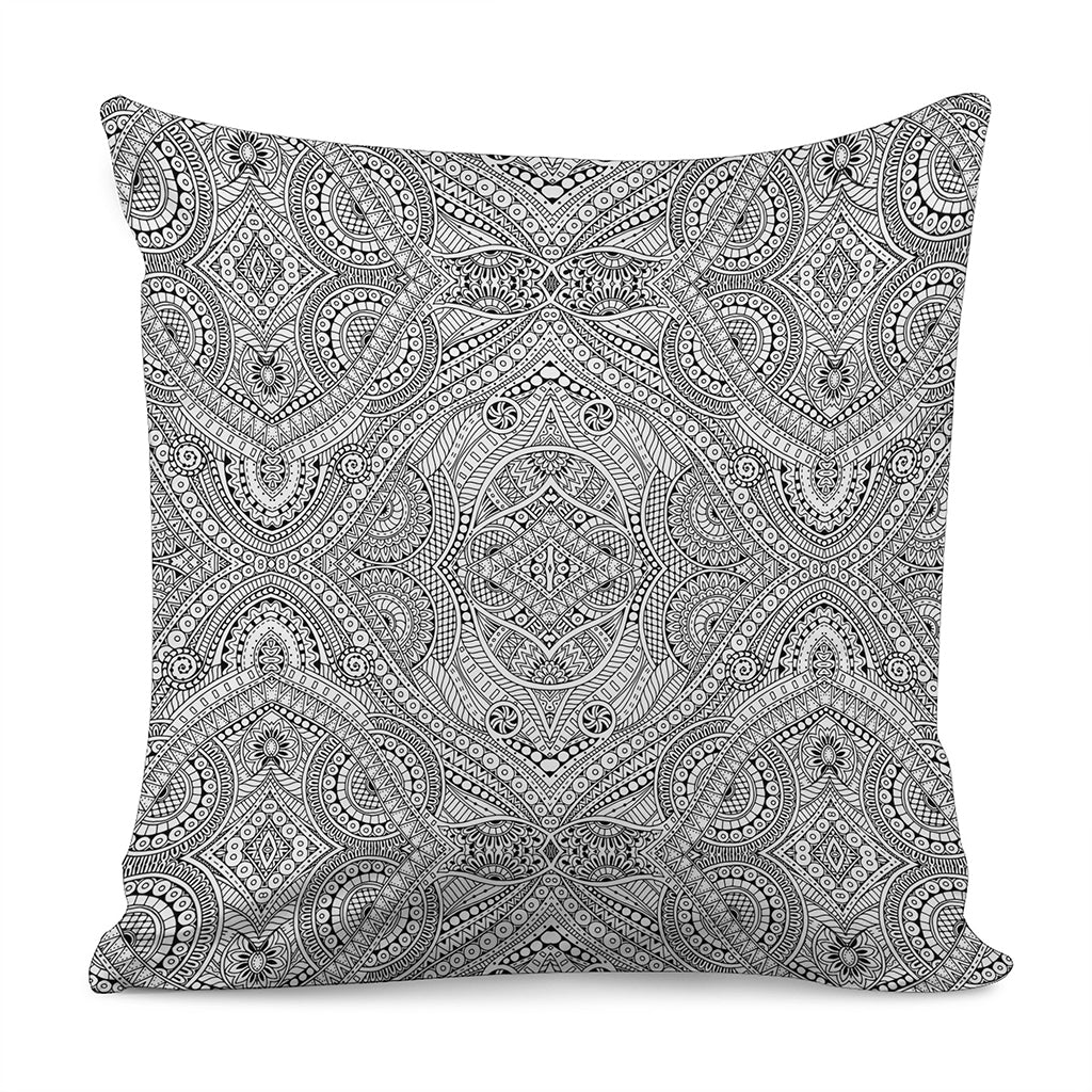Ethnic Zentangle Pattern Print Pillow Cover