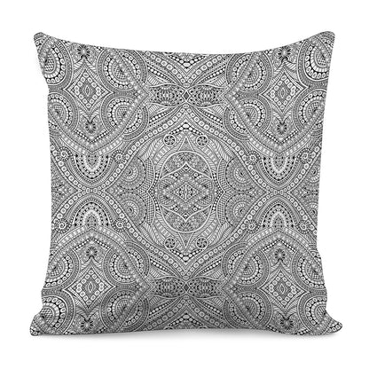 Ethnic Zentangle Pattern Print Pillow Cover