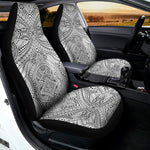 Ethnic Zentangle Pattern Print Universal Fit Car Seat Covers