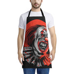 Evil Clown Print Apron