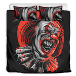 Evil Clown Print Duvet Cover Bedding Set