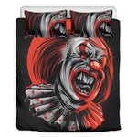 Evil Clown Print Duvet Cover Bedding Set