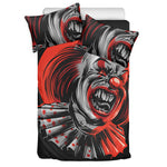 Evil Clown Print Duvet Cover Bedding Set