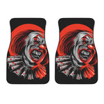 Evil Clown Print Front Car Floor Mats