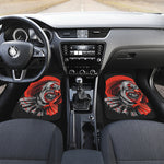 Evil Clown Print Front Car Floor Mats