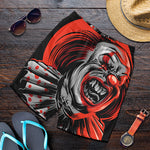 Evil Clown Print Men's Shorts
