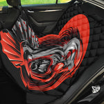 Evil Clown Print Pet Car Back Seat Cover