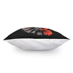Evil Clown Print Pillow Cover