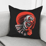 Evil Clown Print Pillow Cover