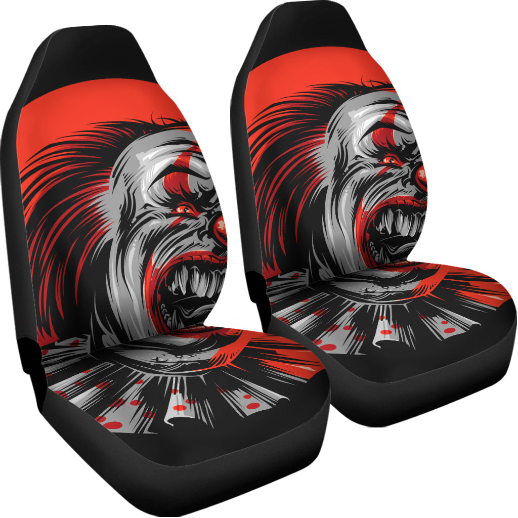 Evil Clown Print Universal Fit Car Seat Covers