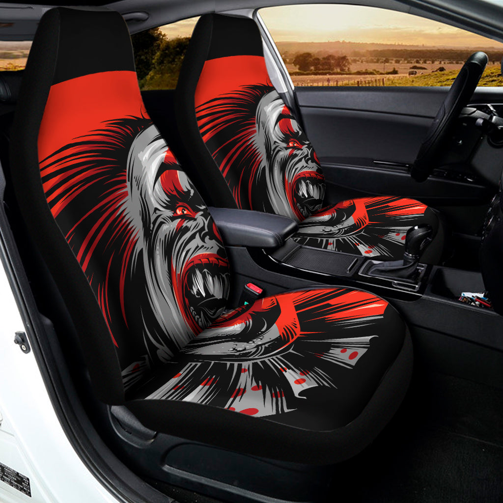 Evil Clown Print Universal Fit Car Seat Covers