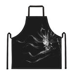 Evil Samurai Mask Print Apron