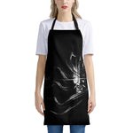 Evil Samurai Mask Print Apron
