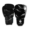 Evil Samurai Mask Print Boxing Gloves