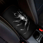Evil Samurai Mask Print Car Center Console Cover