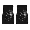 Evil Samurai Mask Print Front Car Floor Mats