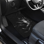 Evil Samurai Mask Print Front Car Floor Mats