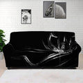 Evil Samurai Mask Print Sofa Cover