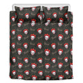 Evil Scary Clown Pattern Print Duvet Cover Bedding Set