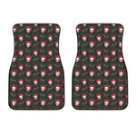 Evil Scary Clown Pattern Print Front Car Floor Mats
