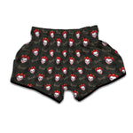 Evil Scary Clown Pattern Print Muay Thai Boxing Shorts