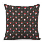 Evil Scary Clown Pattern Print Pillow Cover