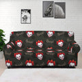 Evil Scary Clown Pattern Print Sofa Cover