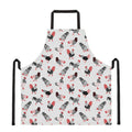 Exotic Chicken Pattern Print Apron
