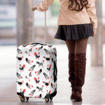 Exotic Chicken Pattern Print Luggage Cover