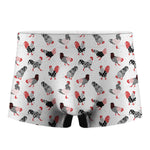 Exotic Chicken Pattern Print Men's Boxer Briefs