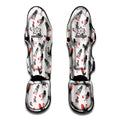 Exotic Chicken Pattern Print Muay Thai Shin Guards