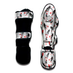 Exotic Chicken Pattern Print Muay Thai Shin Guard