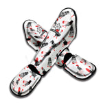 Exotic Chicken Pattern Print Muay Thai Shin Guard