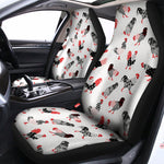 Exotic Chicken Pattern Print Universal Fit Car Seat Covers