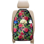 Exotic Hibiscus Flowers Pattern Print Car Seat Organizers