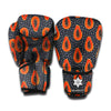 Exotic Papaya Pattern Print Boxing Gloves