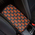 Exotic Papaya Pattern Print Car Center Console Cover