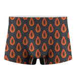 Exotic Papaya Pattern Print Men's Boxer Briefs