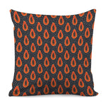 Exotic Papaya Pattern Print Pillow Cover