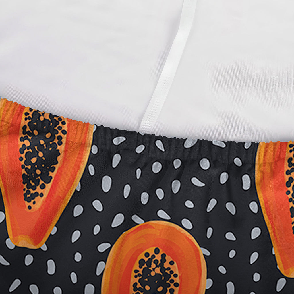 Exotic Papaya Pattern Print Sofa Cover