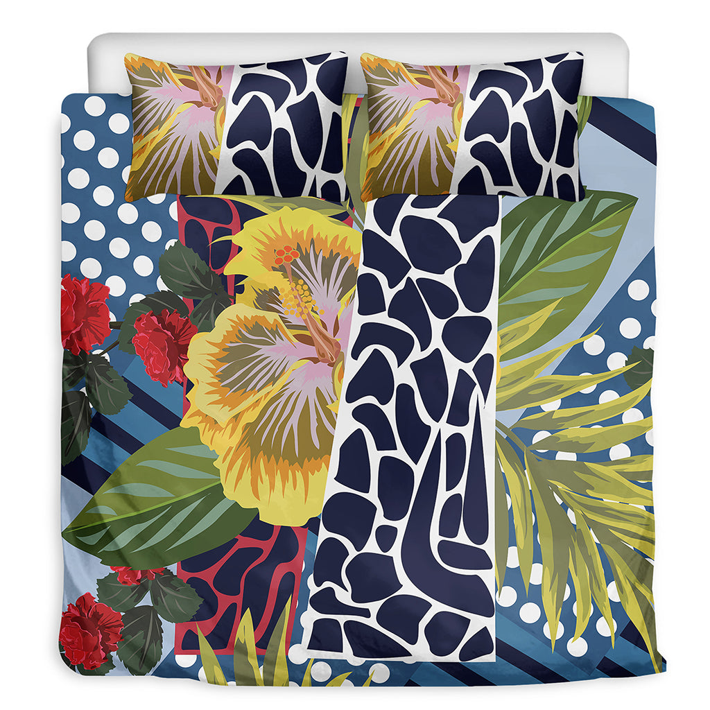 Exotic Patchwork Pattern Print Duvet Cover Bedding Set