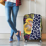 Exotic Patchwork Pattern Print Luggage Cover