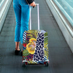 Exotic Patchwork Pattern Print Luggage Cover