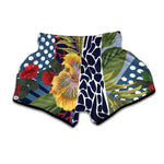 Exotic Patchwork Pattern Print Muay Thai Boxing Shorts